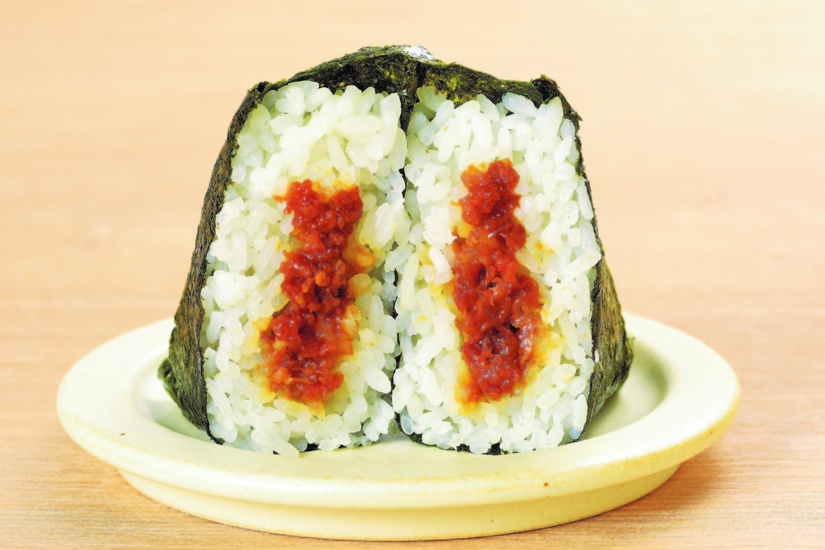 味付海苔手巻おにぎり 肉みそ