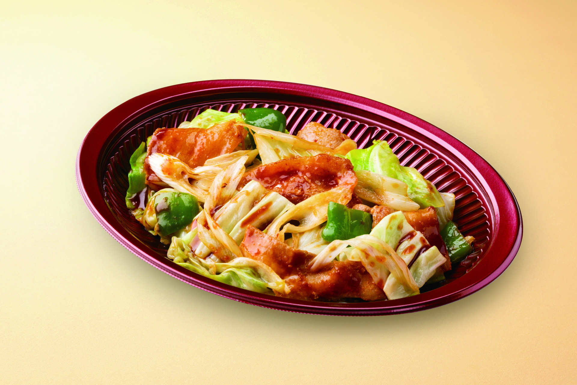 「3種の醤仕立て！回鍋肉～1日に必要な野菜の1/2使用～」（538円）