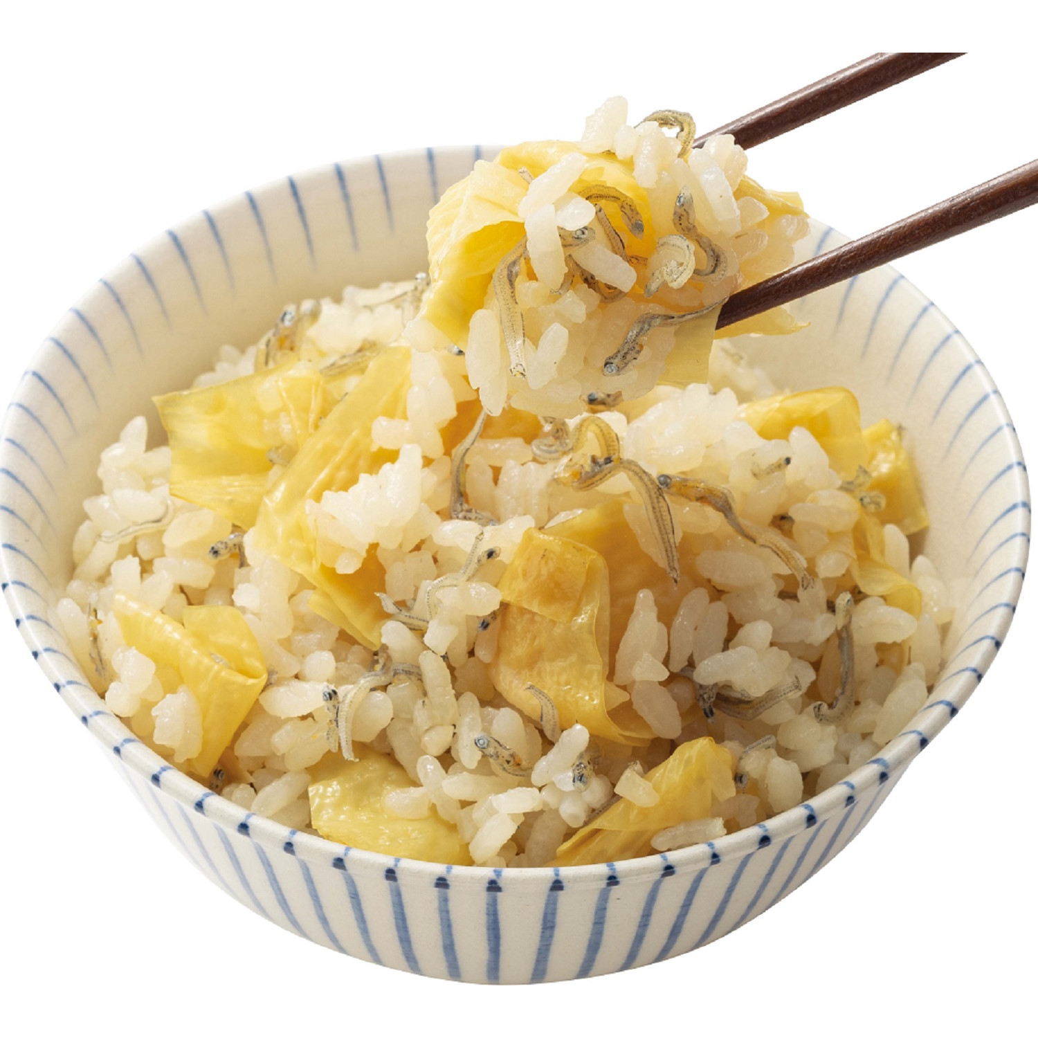 湯葉とちりめんの混ぜごはん