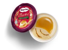 甘くとろける濃厚なキャラメルの味わいと柔らかなもちによる贅沢な味わい