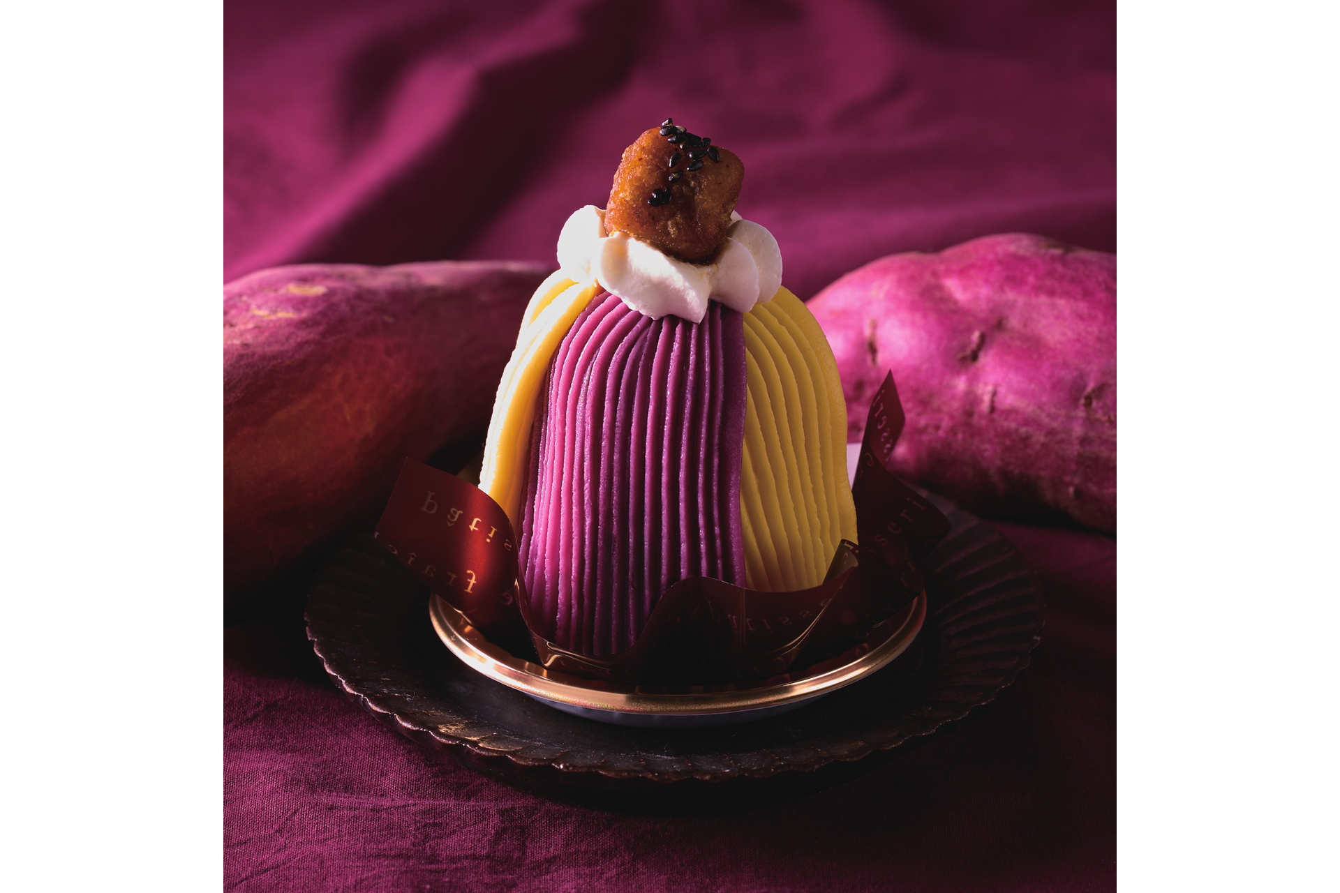 「お芋たっぷりモンブラン」（464円）