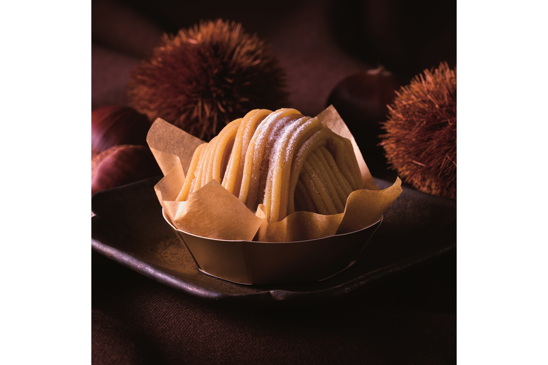 「国産和栗のモンブラン」（594円）