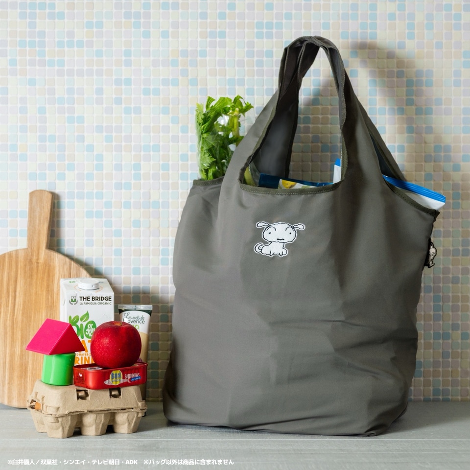 みさえが本気で考えた「クレヨンしんちゃん」洗える大容量エコバッグ