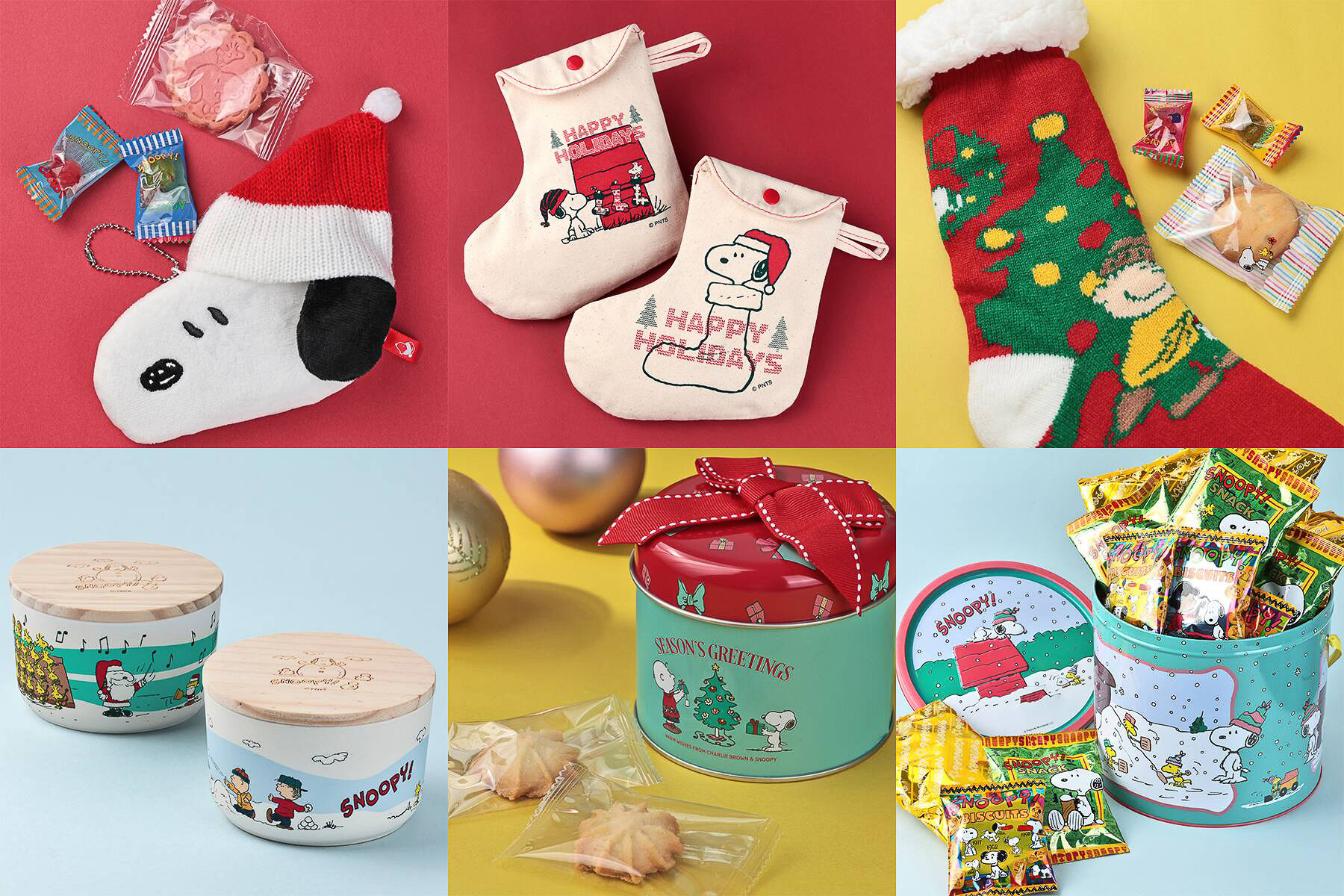 カルディ「Peanuts」スヌーピーたちのクリスマスグッズ