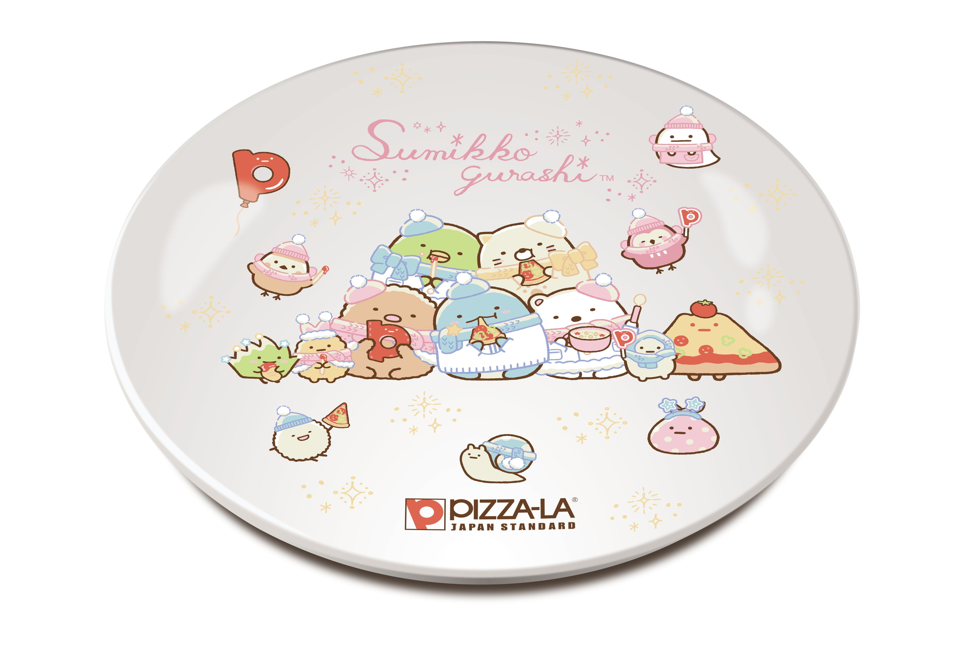 ピザーラ「すみっコぐらしスペシャルパック」に付いてくるお皿