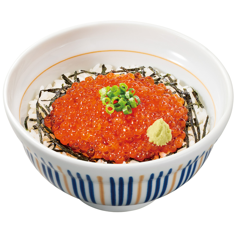 いくらの海がキラキラしてる…なか卯「天然いくら丼」いくらが3倍の