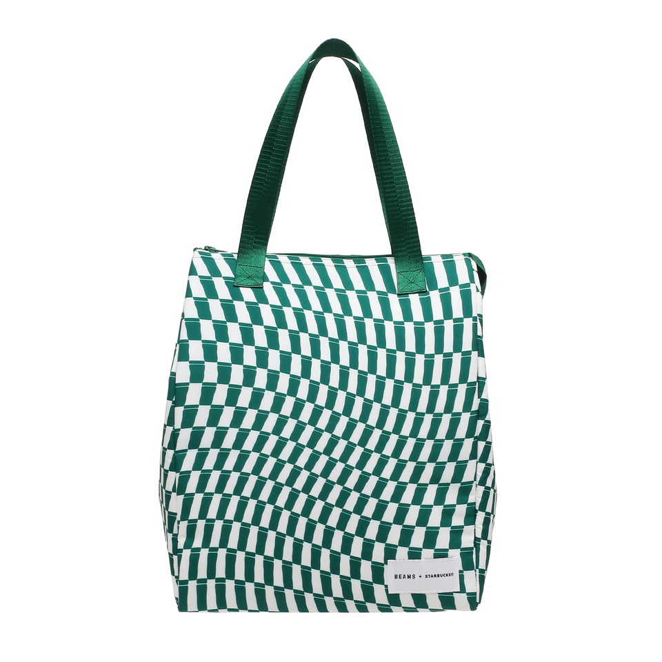 【新品未使用】STARBUCKS× BEAMS　エコバッグ　保冷バッグ スタバ新作・グッズ】カスタマイズが楽しい！BEAMS（ビームス