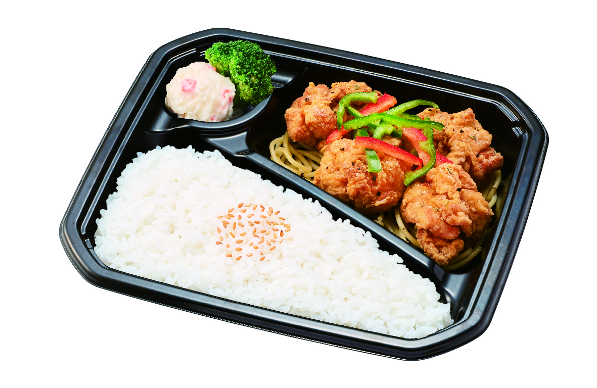 「塩唐揚弁当」（4個 640円/5個 710円）