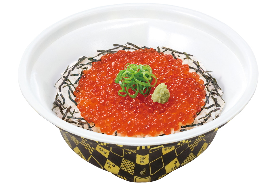 いくら丼 すき家「いくら丼」新発売、濃厚な天然いくらを使用した初登場