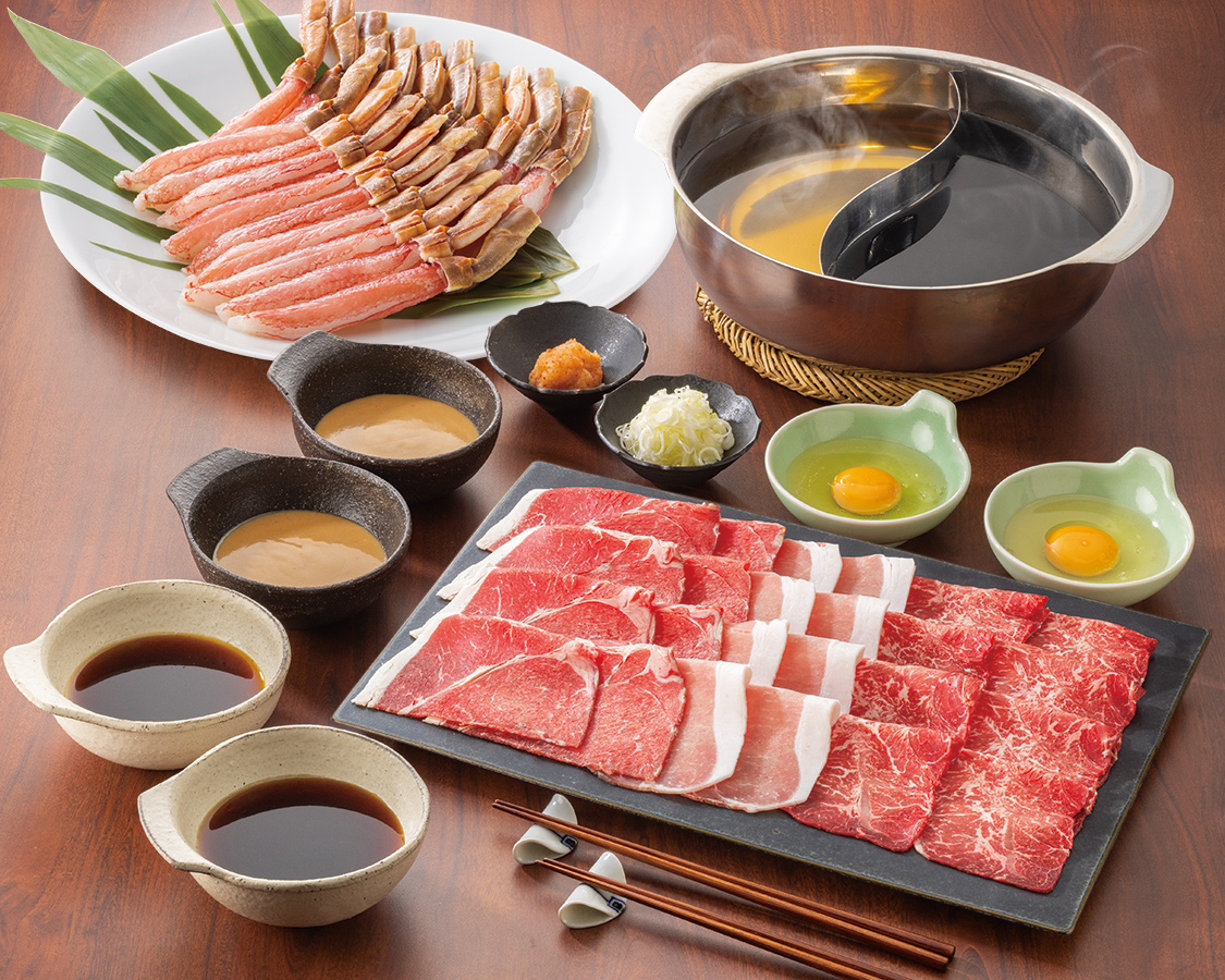 生本ずわい蟹コース