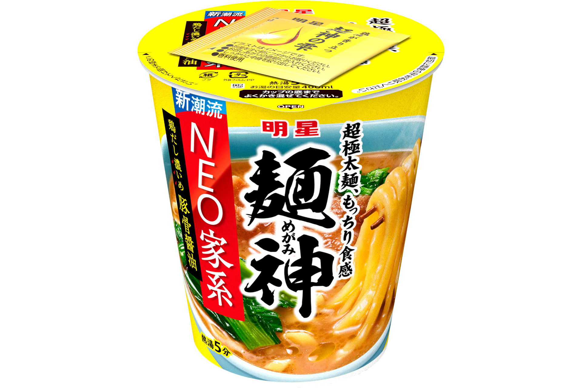 明星食品「明星 麺神カップ NEO家系豚骨醤油」