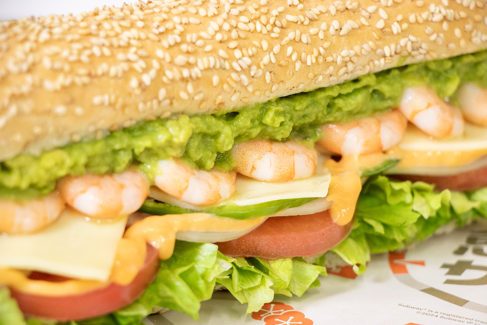 恵方サブ「チーズ えびアボ」