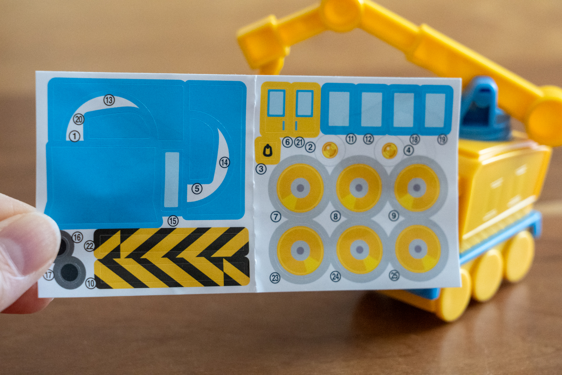 カーリーもシールが結構多い