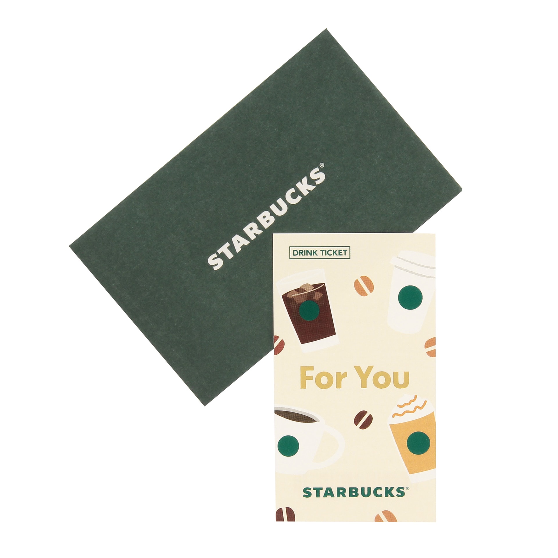 「ビバレッジギフトミニカードHappy Birthday/For You/Thank You」（各550円）