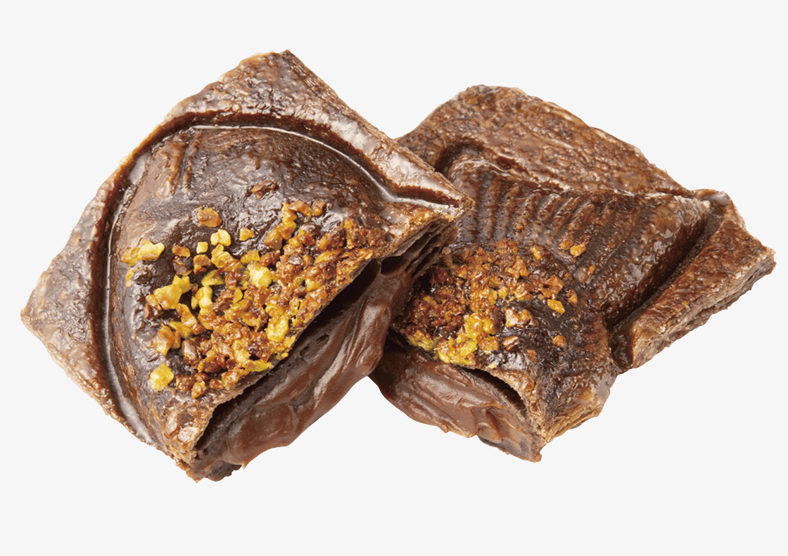 クロワッサンたい焼「ピスタチオのチョコクロワッサン」（店内280円/持ち帰り302円）