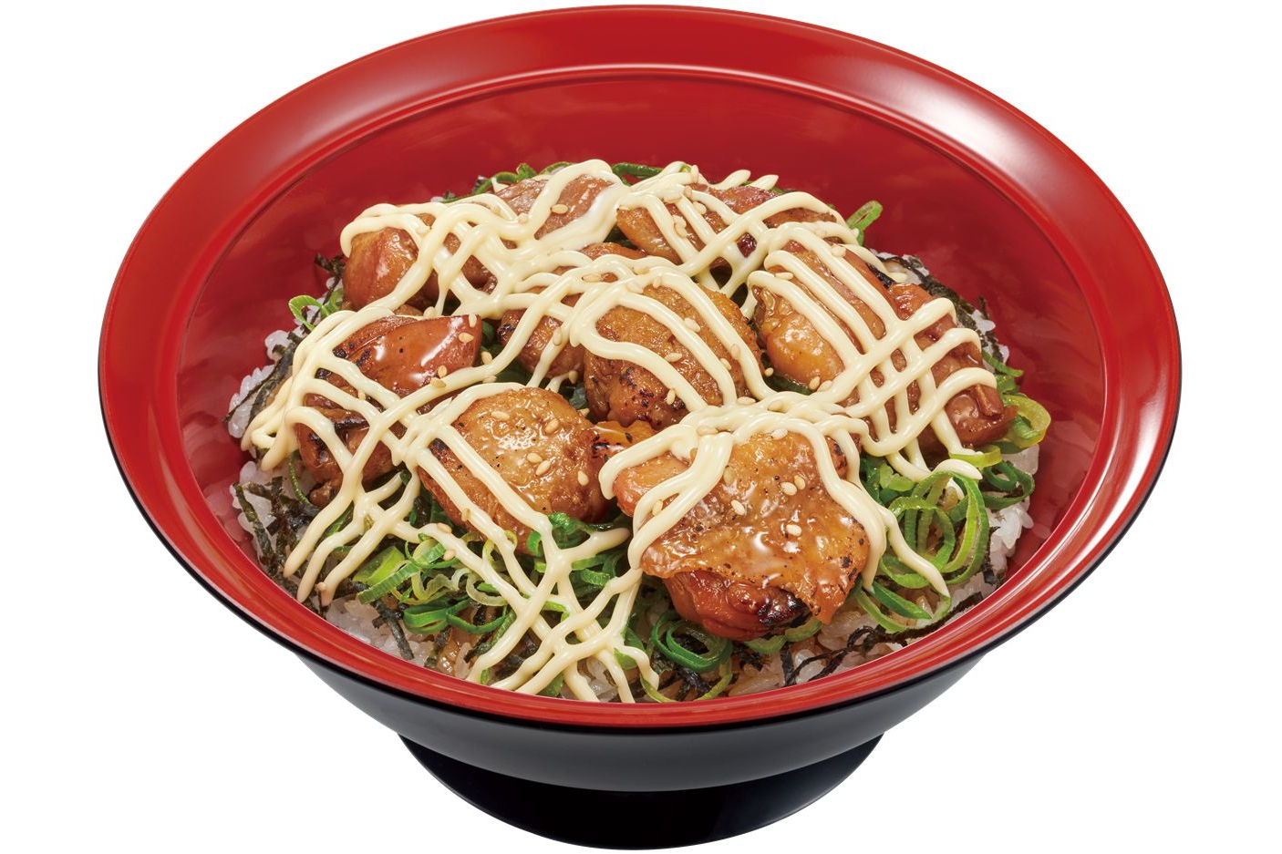 ねぎマヨ炭火やきとり丼