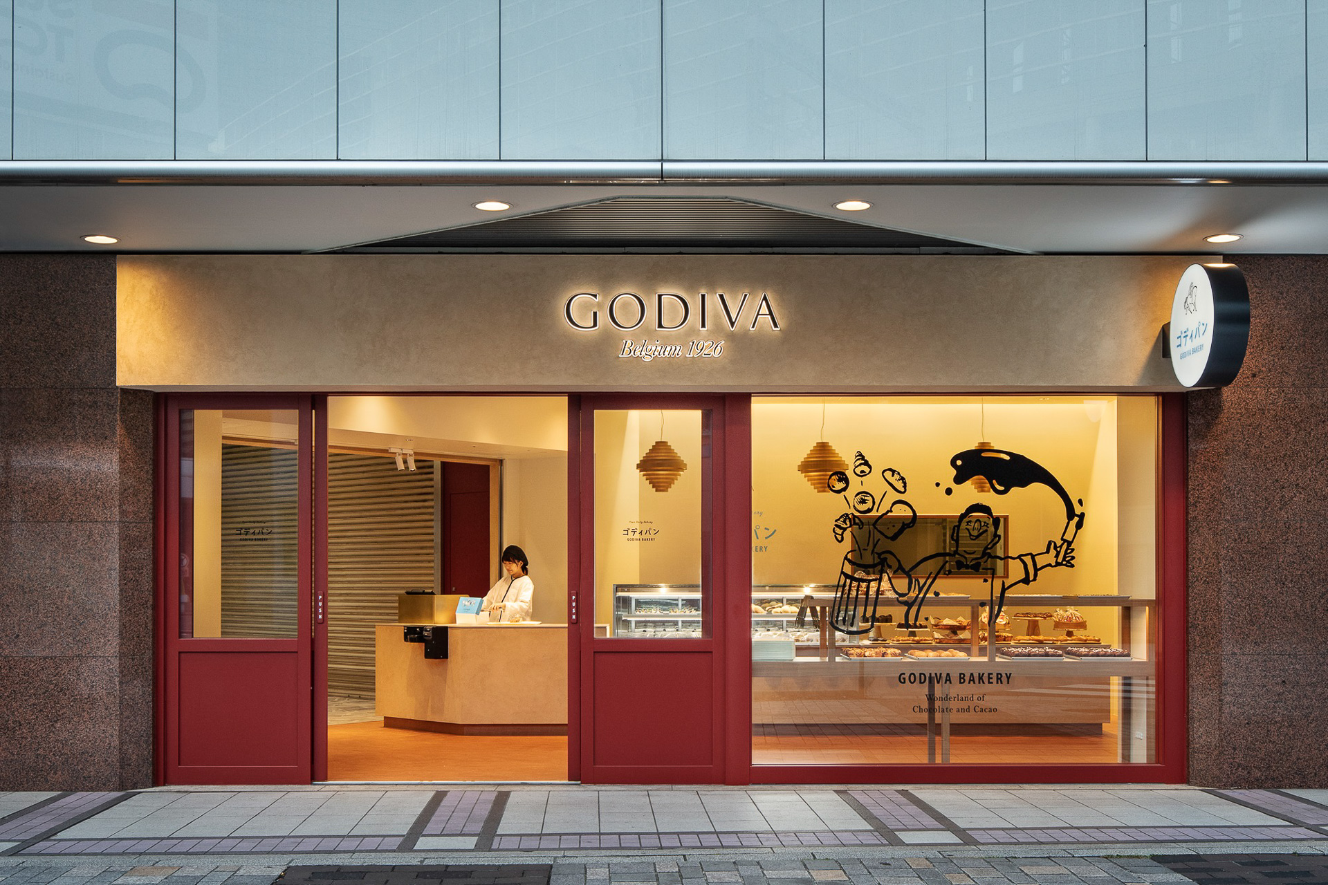 東京・有楽町にある「GODIVA Bakery ゴディパン 本店」