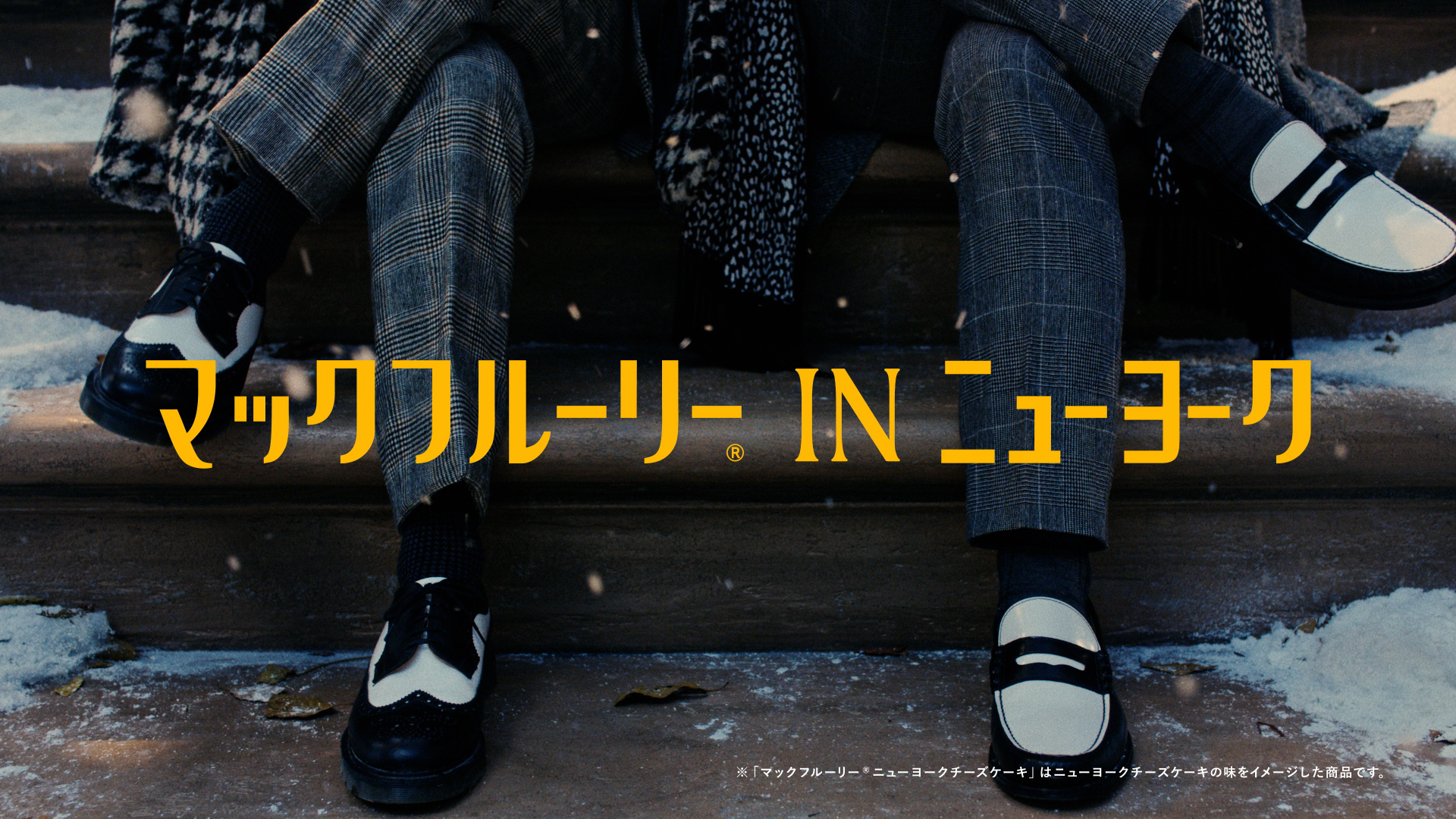 「ニューヨーク」出演の新TVCM放映