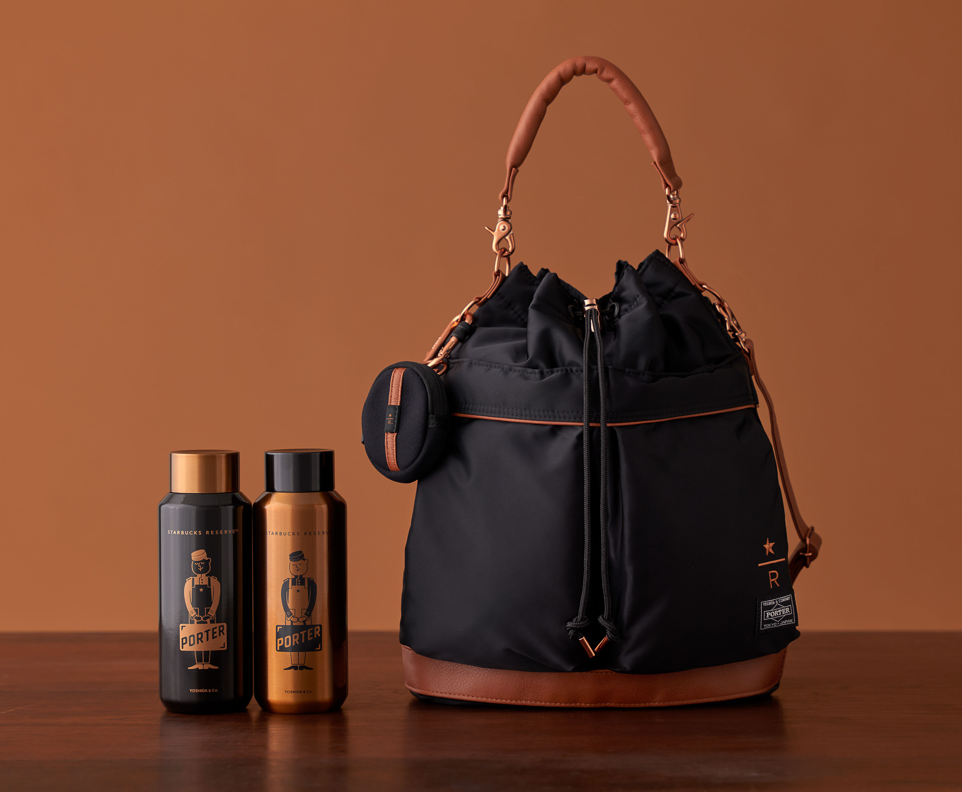 「PORTER＋STARBUCKS」スターバックス リザーブ ロースタリー 東京アイテム