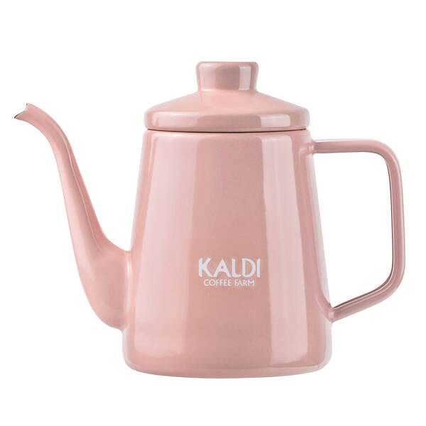 ホーロードリップケトル 1.0リットル（ペールピンク）