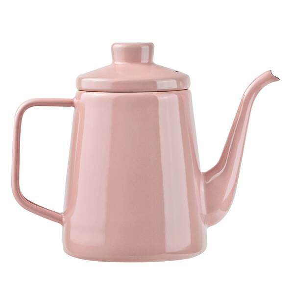 ホーロードリップケトル 1.0リットル（ペールピンク）