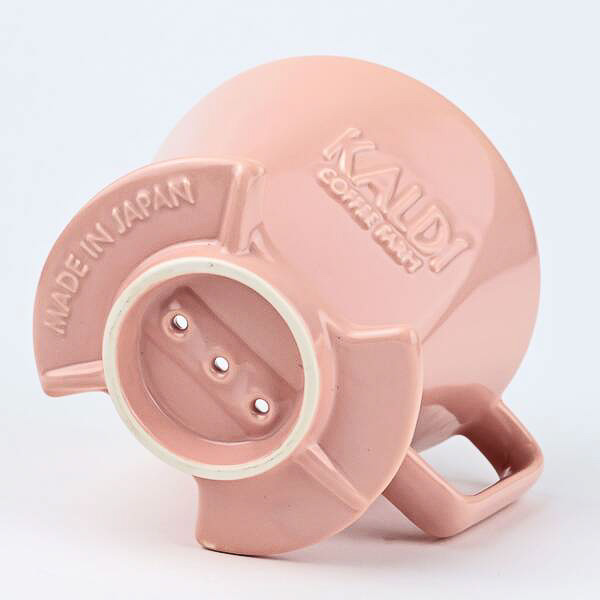 つかい心地にこだわったコーヒードリッパー（ペールピンク）