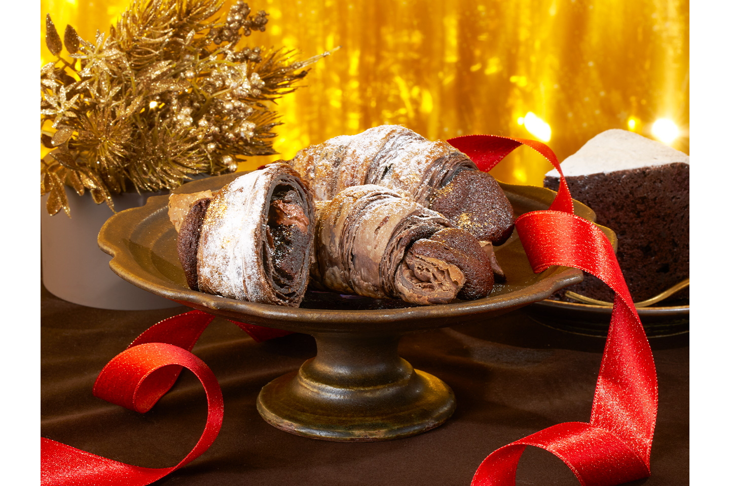 サンマルクカフェ「プレミアムチョコクロ 濃厚リッチガトーショコラ」