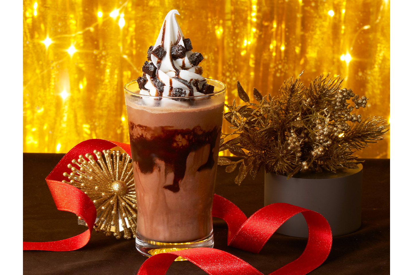 サンマルクカフェ「生チョコ風濃厚リッチガトーショコラスムージー」