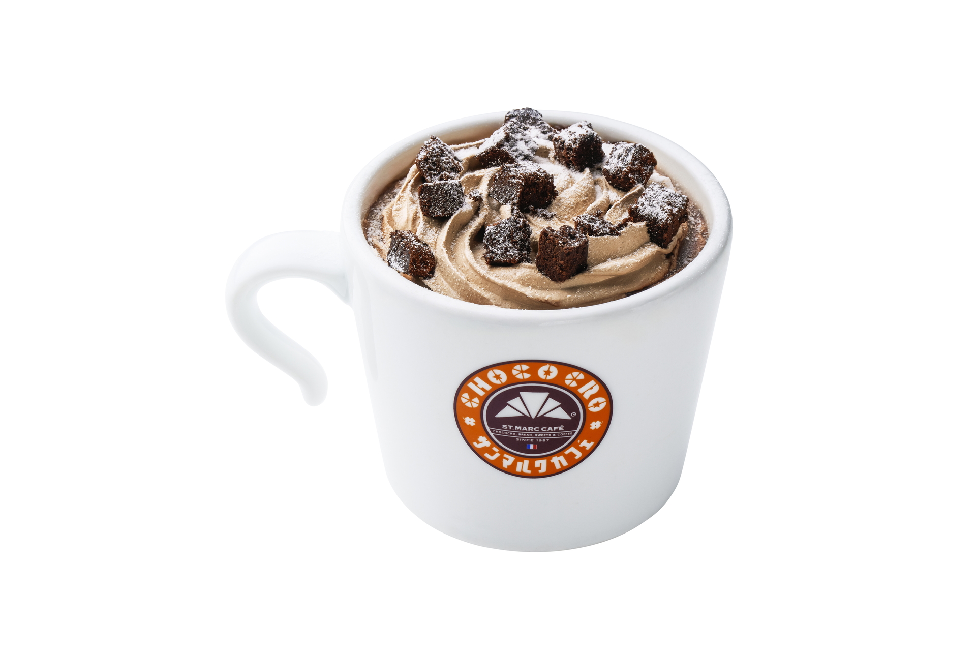 サンマルクカフェ「生チョコ風濃厚リッチガトーショコラクリーミーホットチョコ」