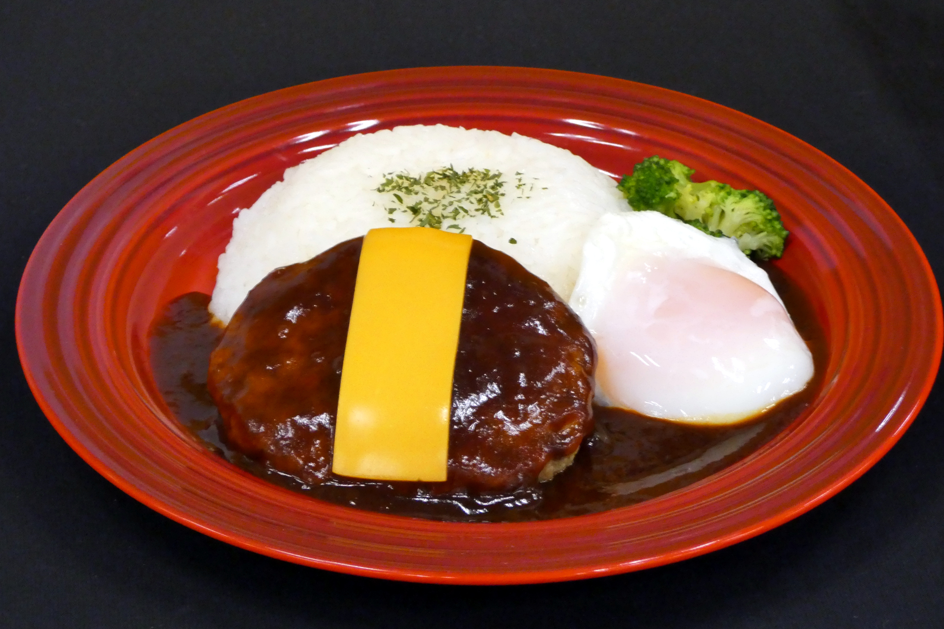 Kona's Coffee監修 とろ～っと半熟たまご＆チーズのロコモコ