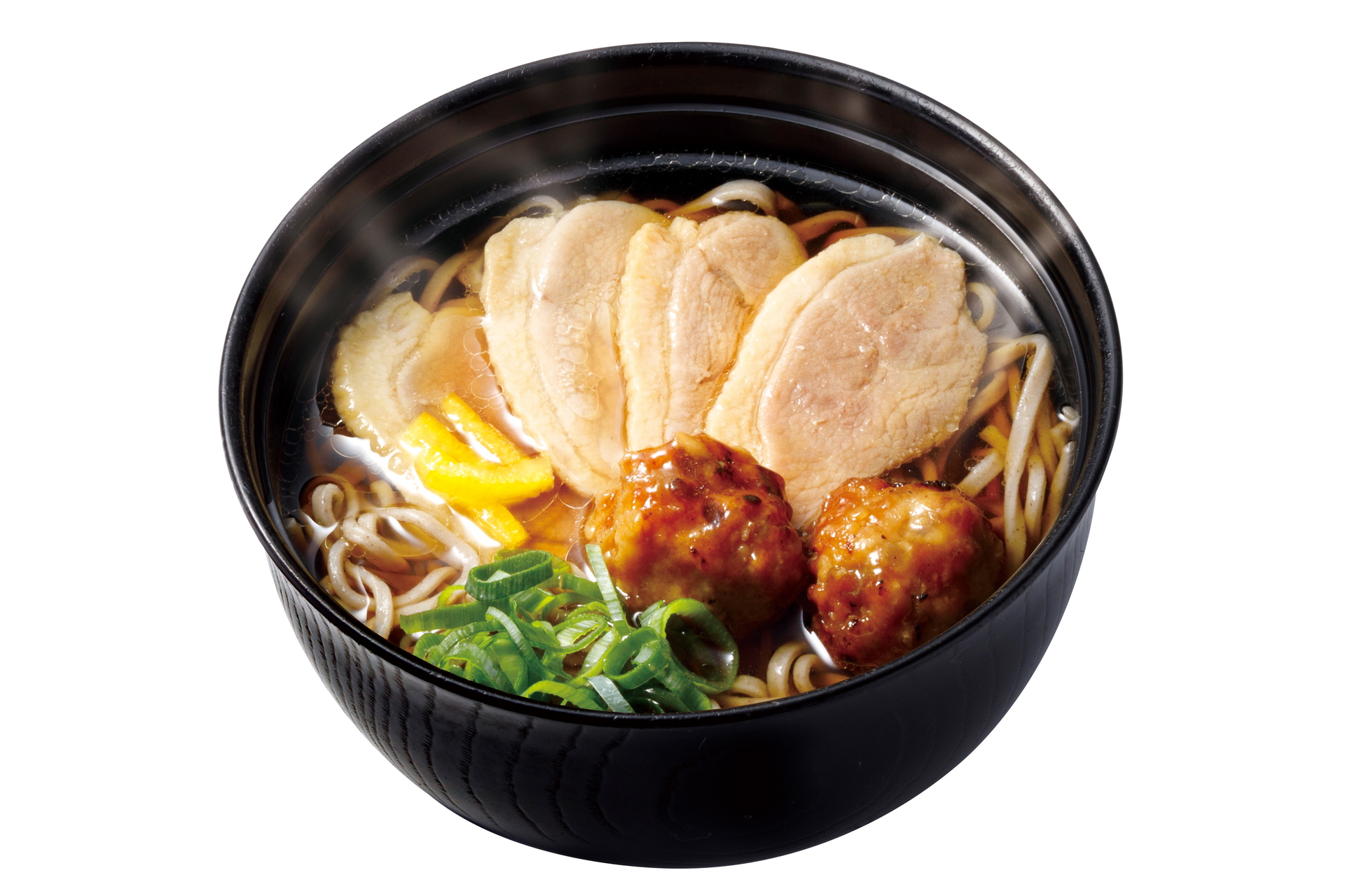 「鴨そば つくね入り」（429円）