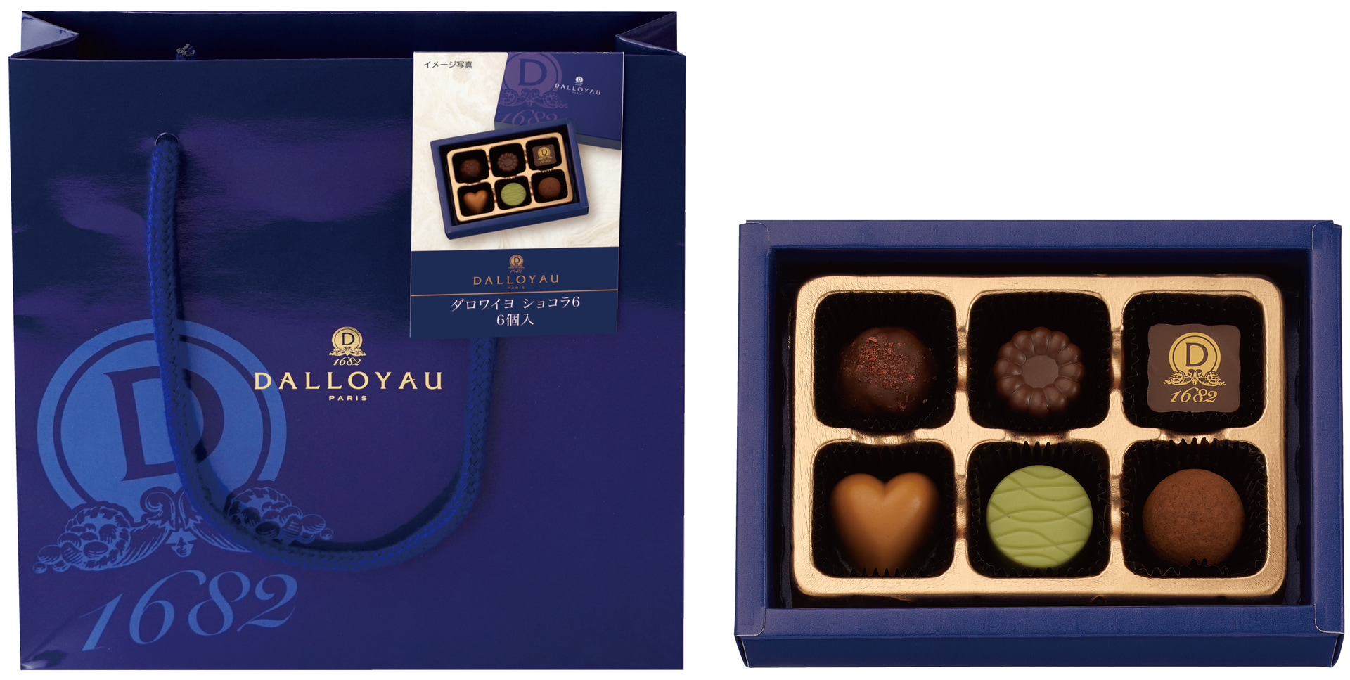 「ダロワイヨ ショコラ6」（950円）