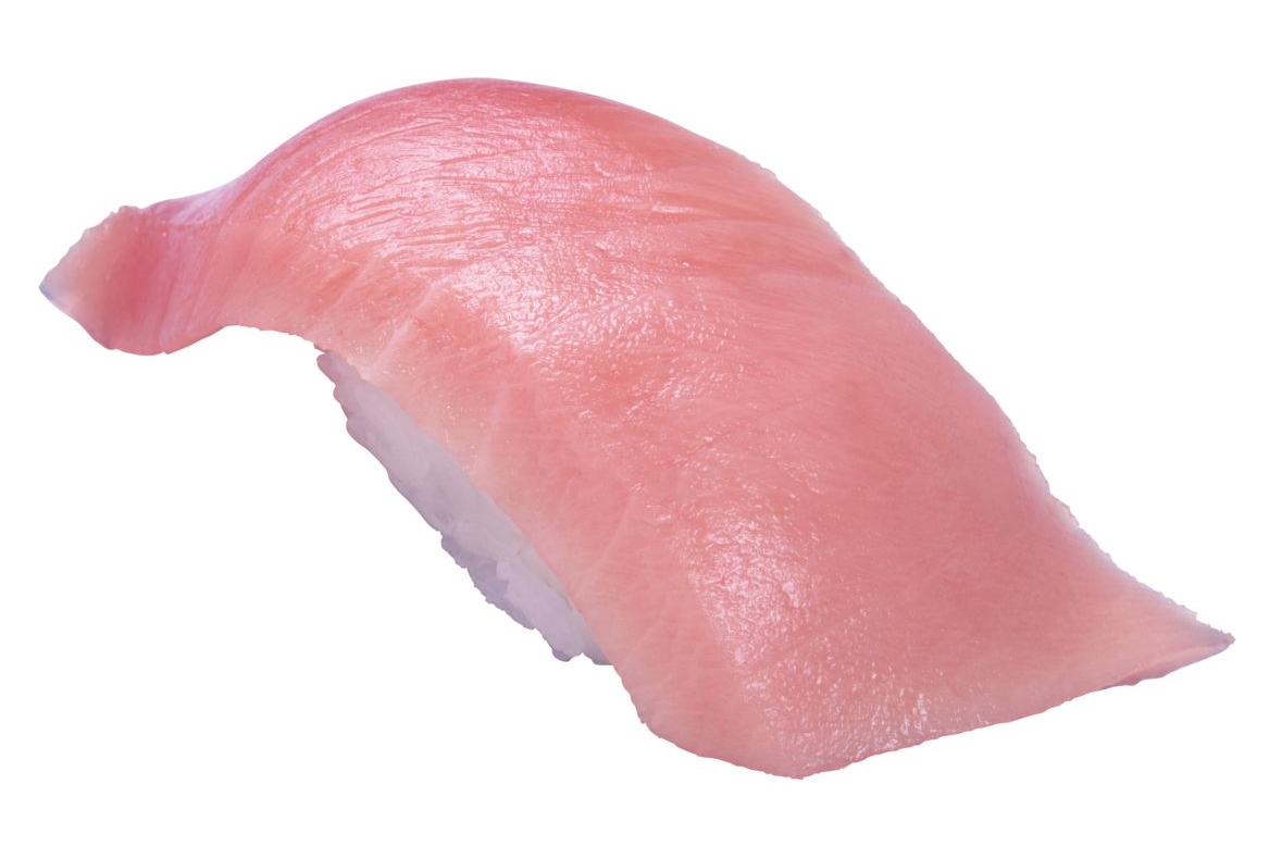 店内切付「本鮪中とろ」（1貫300円）