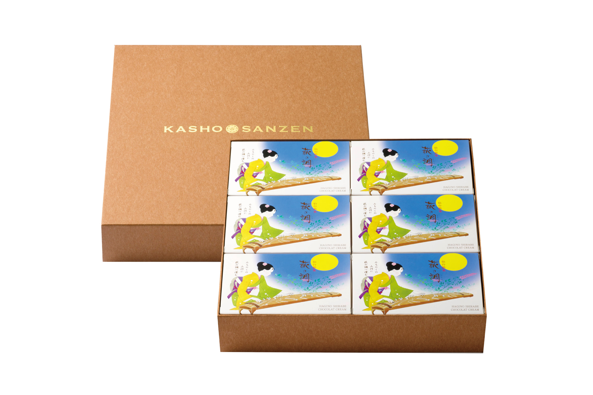 「萩の調」（6個入り 2160円）