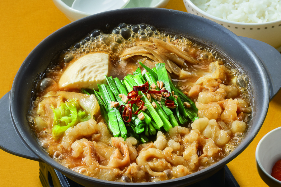 ガスト×博多もつ鍋やまや「博多明太もつ鍋《こく味噌》」