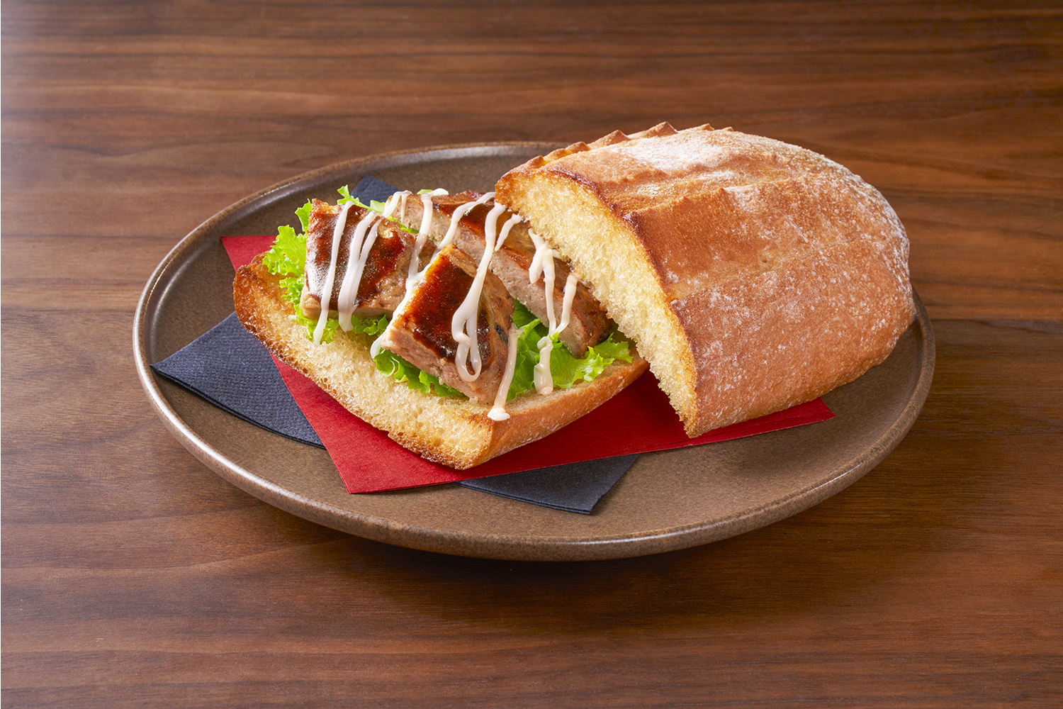 サンマルクカフェ×格之進「サンマルクホットサンド 格之進特製ハンバーグ」