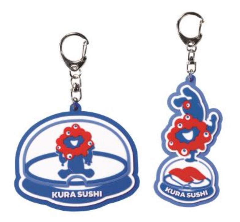 ラバーキーホルダー 全2種（500円）