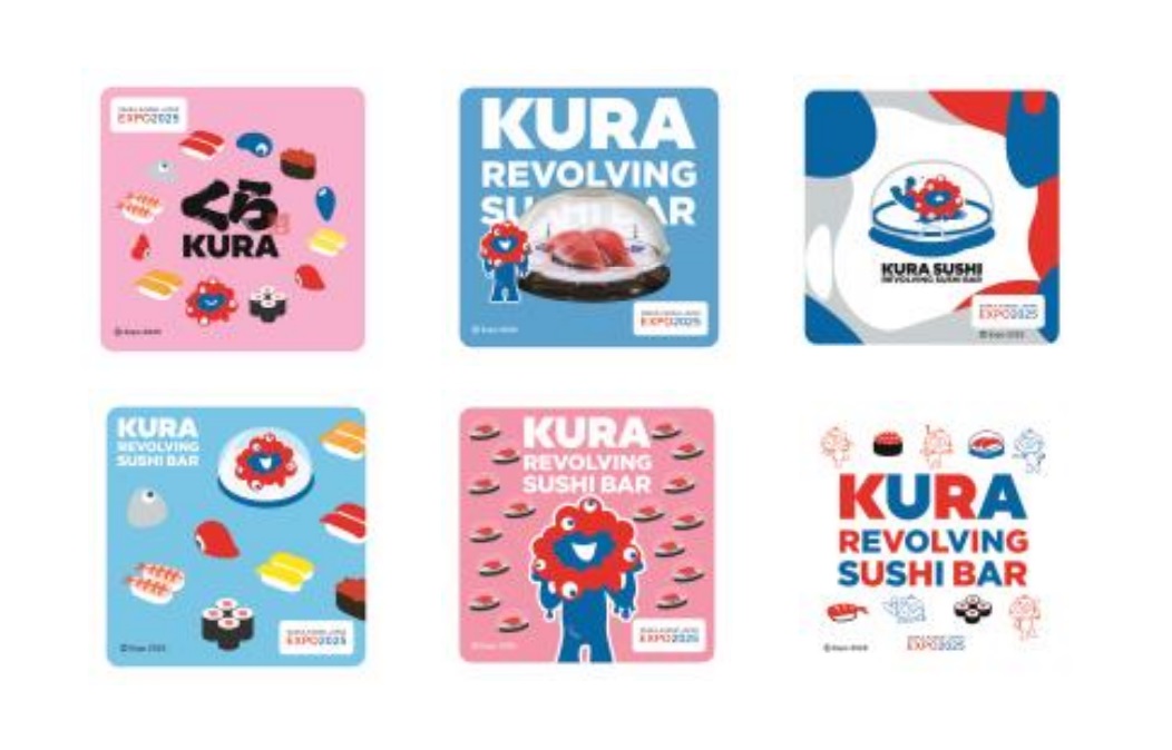 ステッカー 全3種（2枚1セット）（300円）