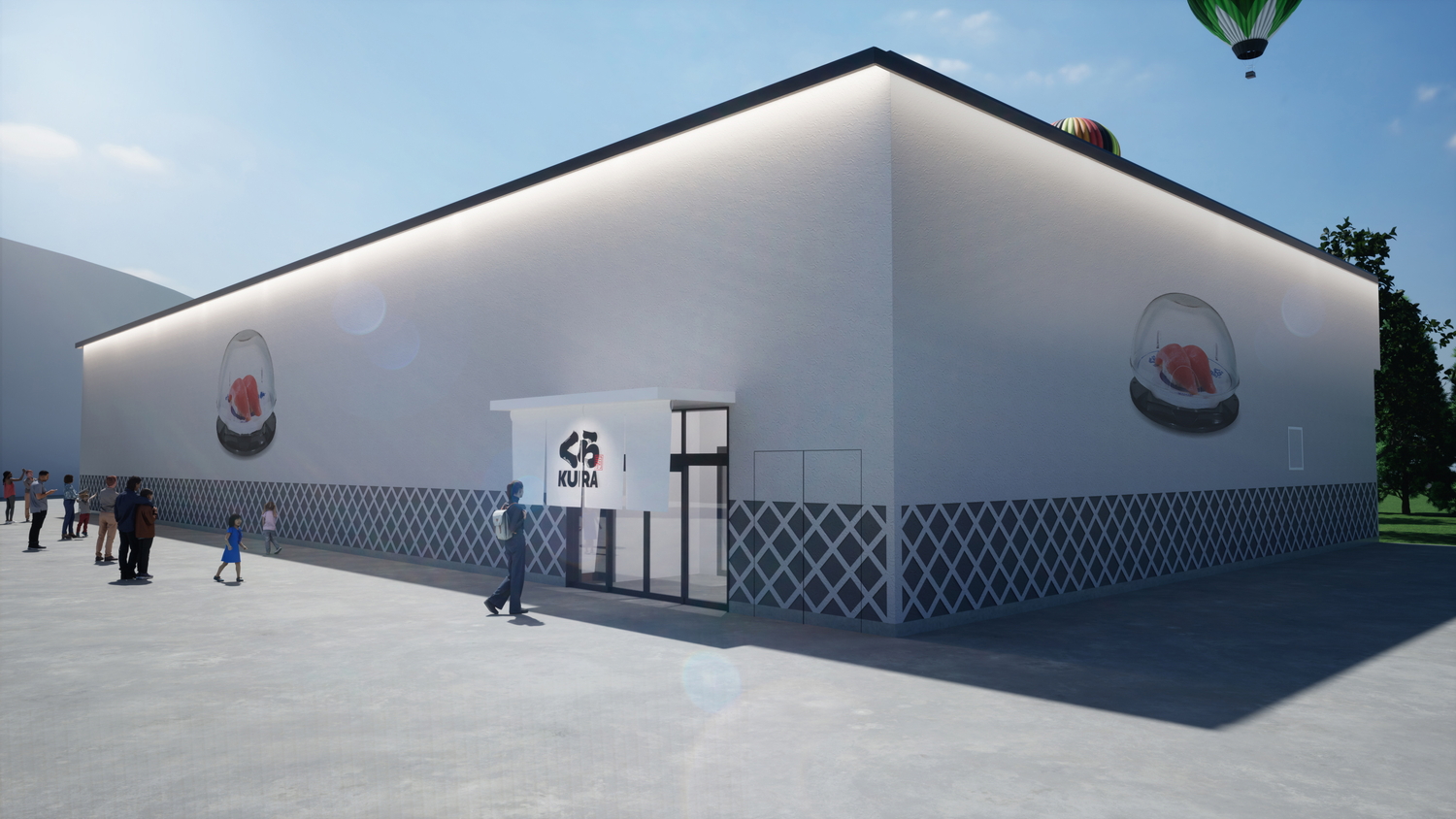 外壁にサステナブルな素材を採用した