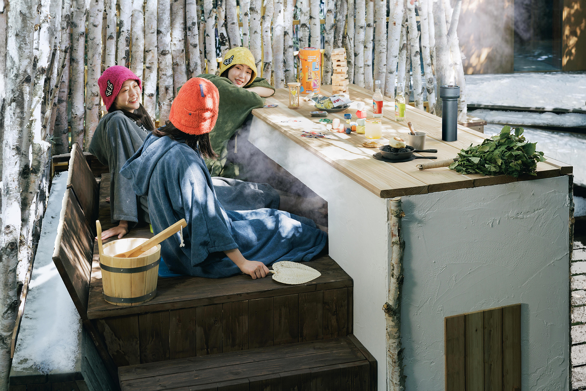 「BEB足だけサウナ」