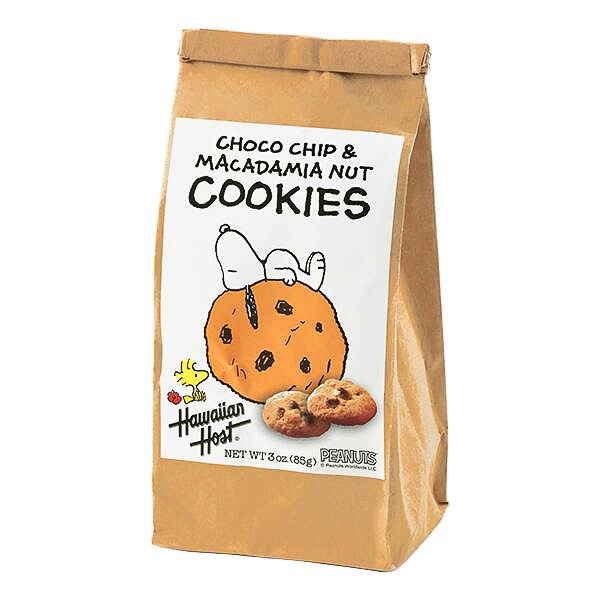 ハワイアンホースト スヌーピー マカデミアナッツチョコチップクッキーバッグ