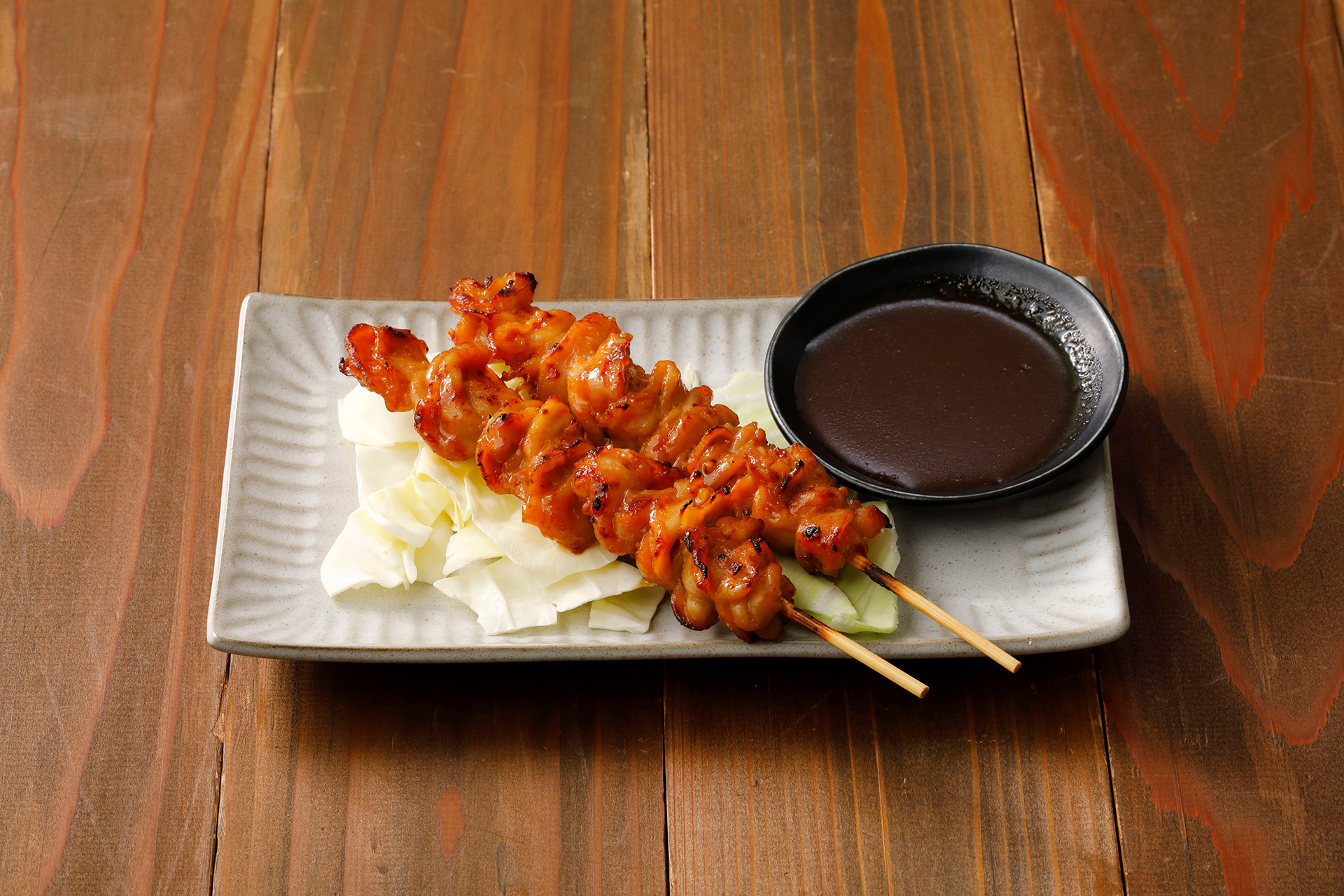 鶏はらみのスタミナ串