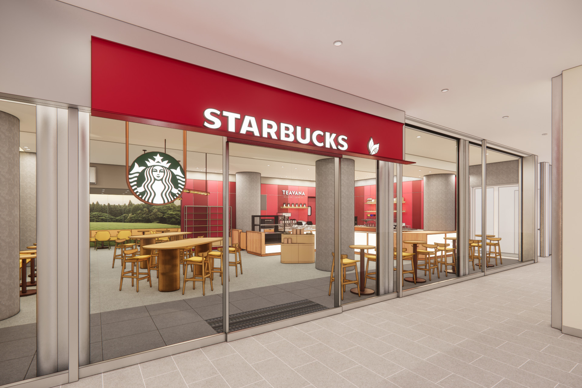 ティーに特化したスタバ「JR名古屋駅 中央コンコース店」