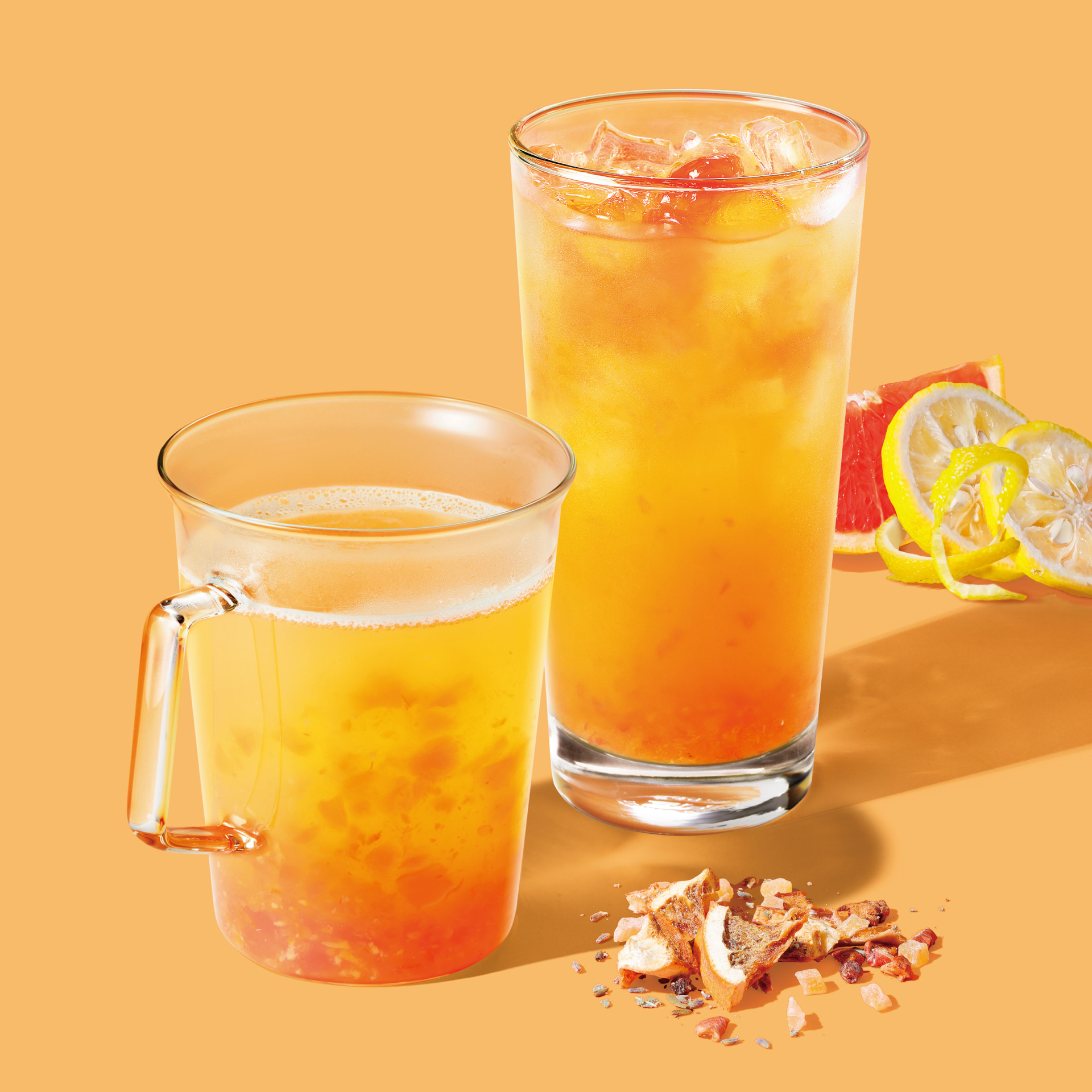 スターバックス ティー＆カフェのビバレッジメニュー一例