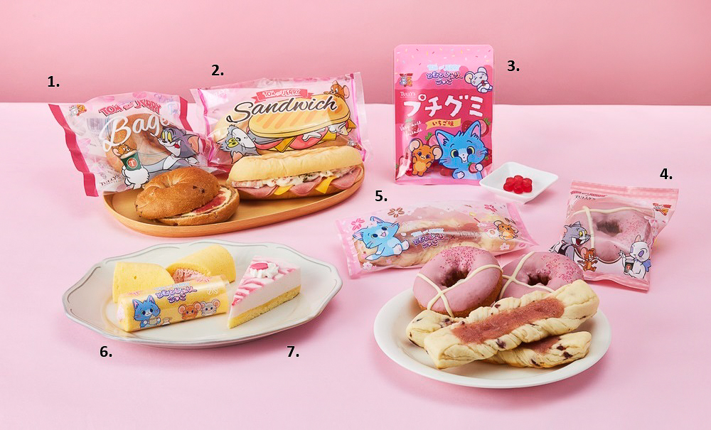 「トムとジェリー×タリーズ」フードメニュー