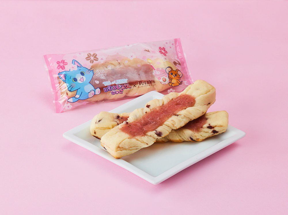 「とむとじぇりーごっこ さくらスティック クランベリー」（390円）