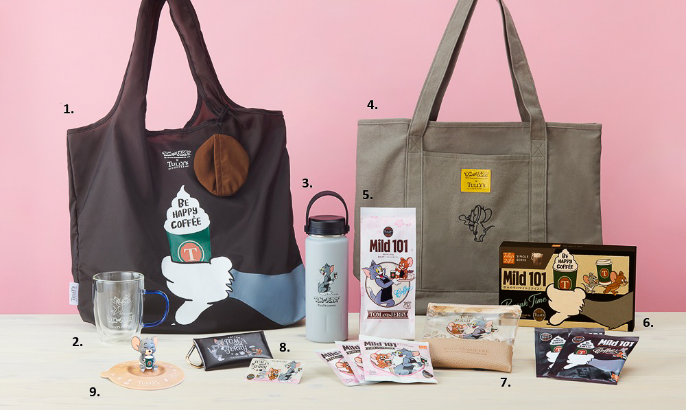 「トムとジェリー×タリーズ」アイテム類