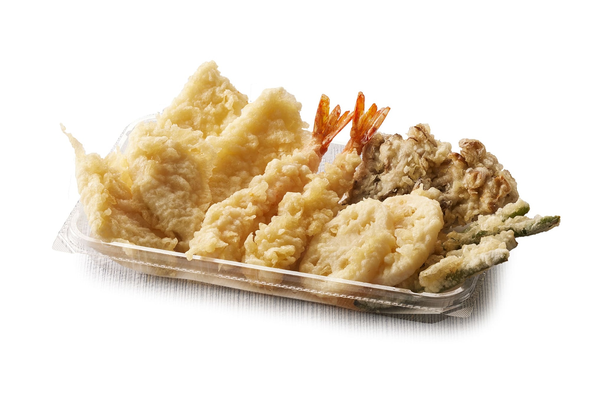 「お得オールスター天ぷら盛合わせ 2人前」（1420円）