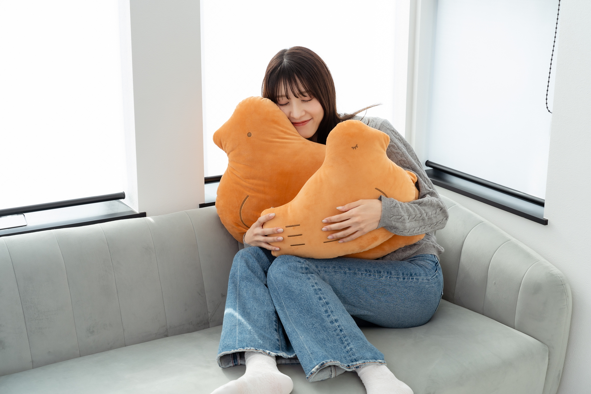 抱き枕に