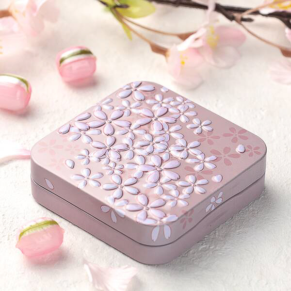 「さくらミニ缶」（ピンク）